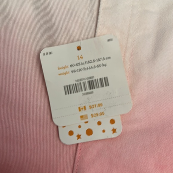 Gymboree pink ombré sz 14 denim shorts BNWT - Picture 3 of 5